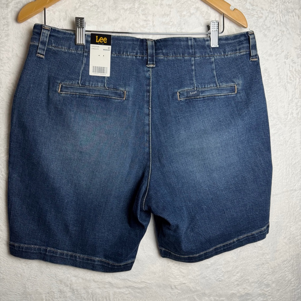 Lee Women's Legendary Chino Shorts Expedition - Women's Shorts Size 12 7" NWT - Picture 2 of 6